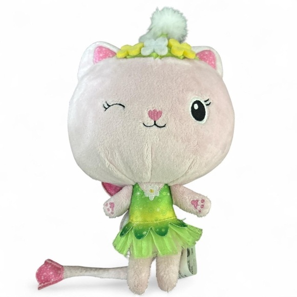 Dreamworks Other - Gabby’s Dollhouse, 8-inch Kitty Fairy Purr-ific Plush Toy